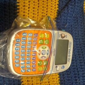 ABC Text & Go - Silver and Orange